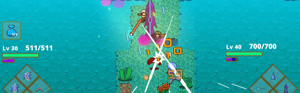 Pixel-art hack-and-slash Labyrinth Legend releases digitally for Nintendo Switch in Spring 2022