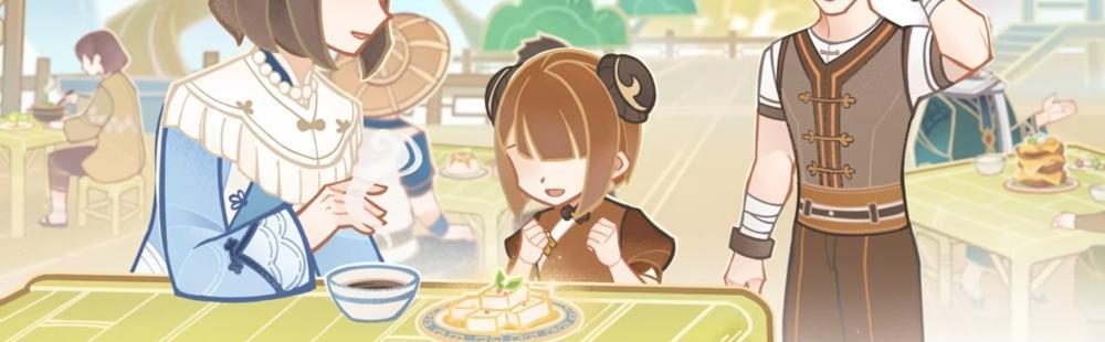 Genshin Impact cooking video shows off an almond tofu preparation