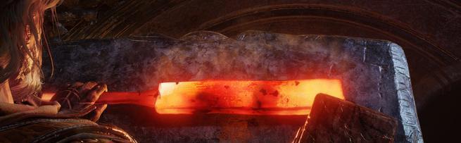 Blades of Fire is an Action game which may or may not be an RPG, but it has a sick weapon crafting system