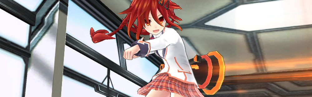 Uzume blasts her way into Extreme Dimension Tag Blanc + Neptune VS Zombie Army