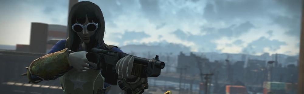 Here's an hour of us tooling around in Fallout 4's Wasteland