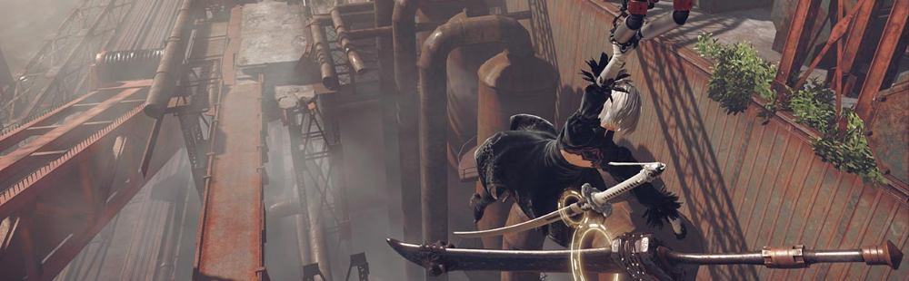 New NieR: Automata screenshots introduce '9S' and 'A2'