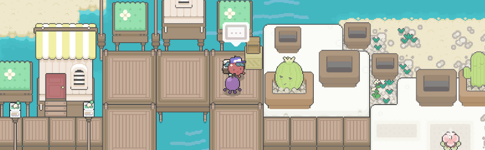 Garden Story is a fruity Social Simulator/Adventure RPG releasing on PC in Spring 2020