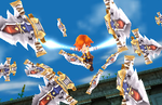 Stella Glow screenshots showcase the cast
