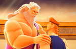 Kingdom Hearts III - Olympus Coliseum and Twilight Town Screenshots