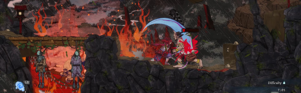 Roguevania sidescroller GetsuFumaDen: Undying Moon now available for Nintendo Switch; version 1.0 launches on February 17 for Steam