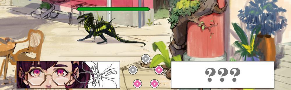 Hybrid Visual Novel RPG Flower Knight Hú Dié combines Magical Girls, Turn-Based Battles, and Lesbian Romance