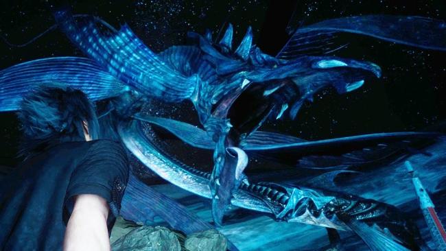 Water serpent Leviathan, an FF15 summon.