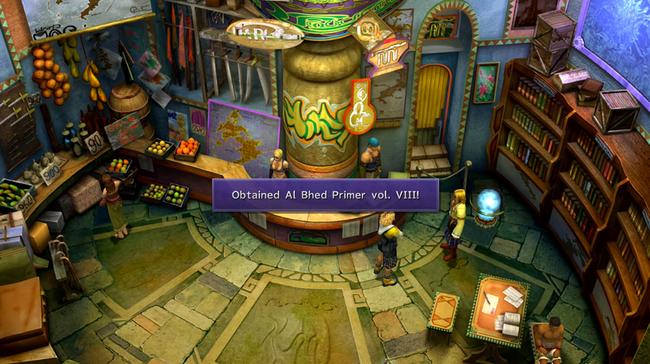 FFX Al Bhed Primer 8 in the Travel Agency