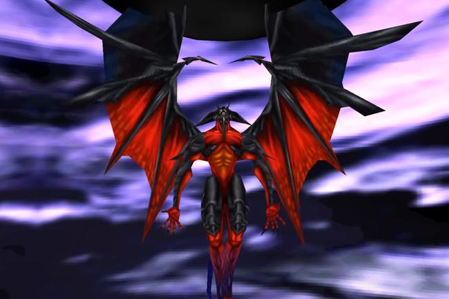 Optional FF8 GF summon Diablos.