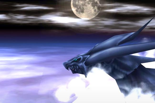 Bahamut, a series staple summon in Final Fantasy VIII.