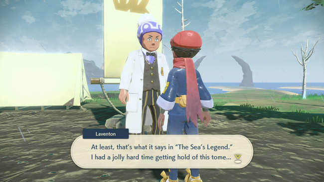 Professor Laventon talks about the mystery of 'The Sea's Legend'.