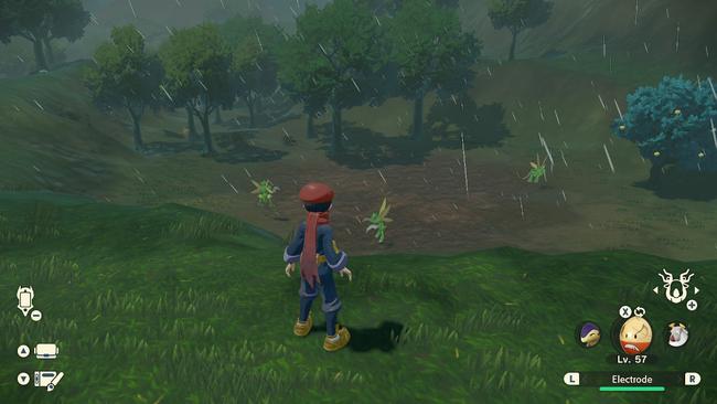 The location of Scyther in Pokemon Legends Arceus, which you'll need to catch to evolve to Kleavor.