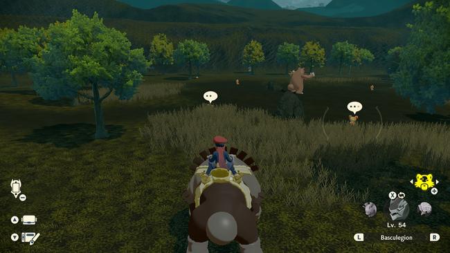 A mama Alpha Ursaring and her Teddiursa cubs.