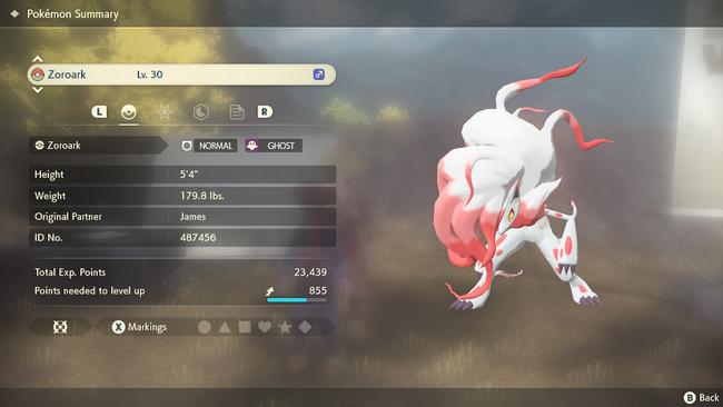 An Hisuian Zoroark.