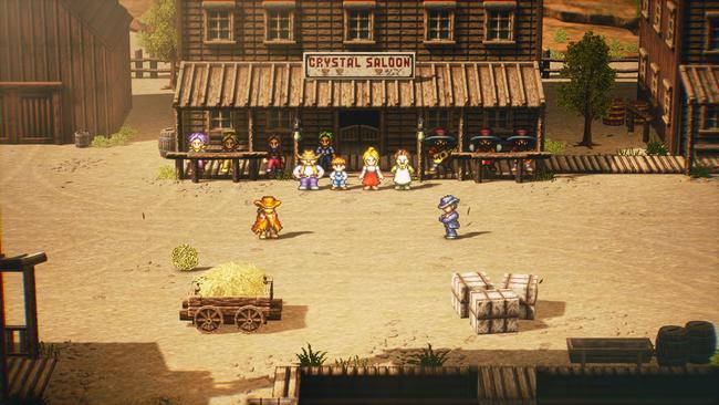 The Wild West-based Scenario in Live a Live, one of the several in the game.