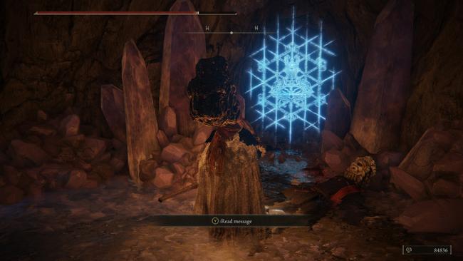 Open the sealed door to find Master Lusat... or what's left of him, anyway. 