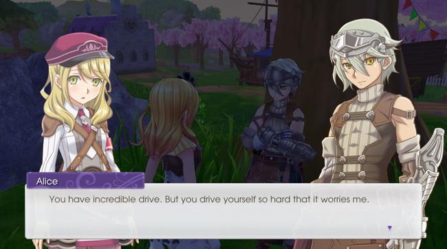 Meeting Martin for his second romance event near the pond of hope.