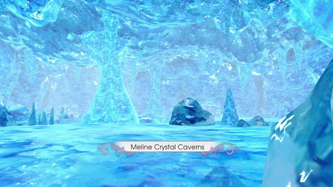 The first visit to the Crystal Caverns area of Lake Yumina.