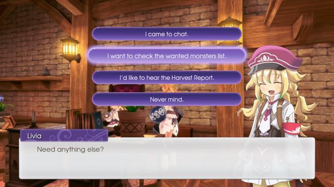 In order to begin hunting Wanted Monsters in RF5, you'll need too speak to Livia in the Silo.