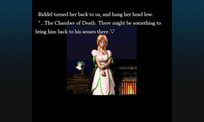 Riddel is another character that has a key role in Chrono Cross, though she looks quite different in that game.