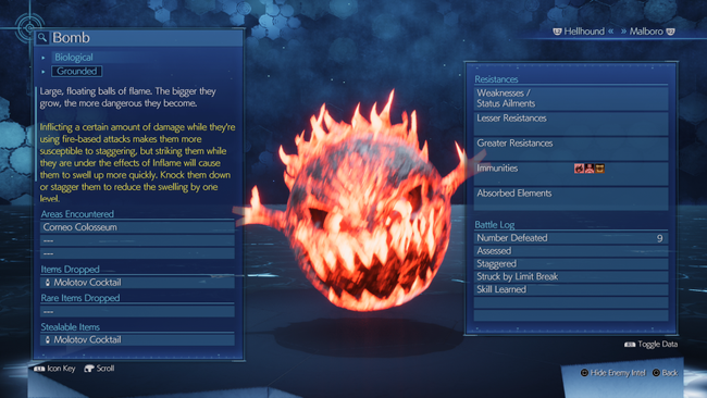 As FF veterans will expect, Bomb holds the Self Destruct Enemy Skill - but you can also learn it from other enemies, too.