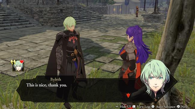 Recruiting Byleth in Three Hopes will allow you to get to know them a little better, and from a new perspective.