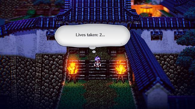 Edo Japan allows you to choose between violence and mercy, and even features a Lives Taken counter.
