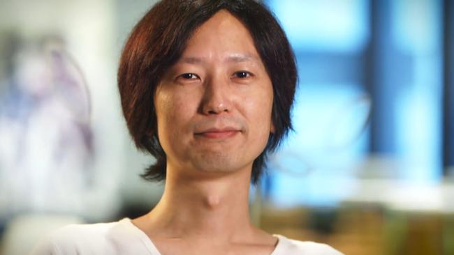 A photograph of Kazutoyo Maehiro, Creative Director of Final Fantasy XVI.