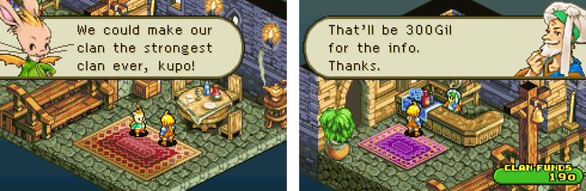 For Final Fantasy Tactics Advance, Maehiro took charge of the Clan missions.