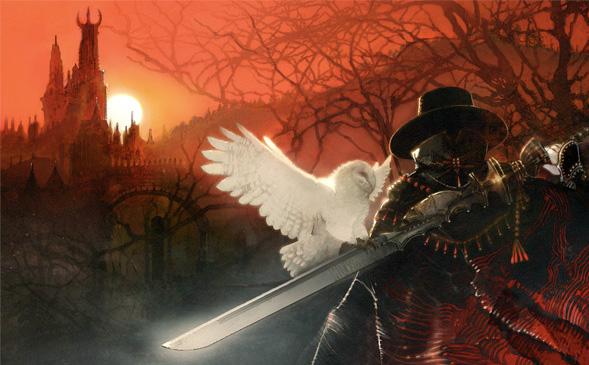 A concept image for Bloodmasque from November 2011.