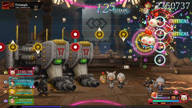 The Theatrhythm Final Bar Line song list isn't just limited to numbered FFs - plenty of spin-offs make it in, too.