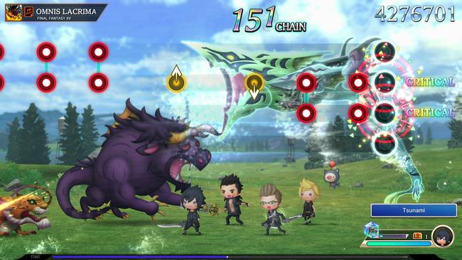 The sheer number of tracks featured in the Final Bar Line track list is overwhelming - though much of it appeared in previous Theatrhythm games.