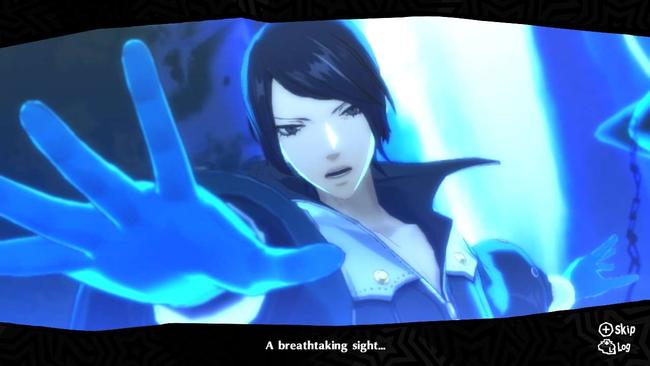 A cutscene in the Switch version of Persona 5 Royal.
