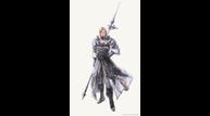Artwork of Dragoon Knight Dion Lesage, one of the FF16 characters.