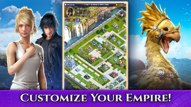 A strategy layer is a key piece of FF15: War for Eos.