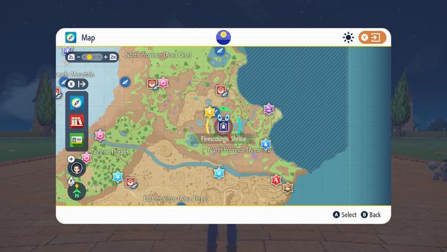 Chi-Yu's shrine location