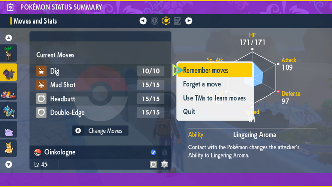 There's no need to track down a Move Tutor or Move Relearner NPC in Scarlet & Violet - instead, you simply just need to know where to go in the menu, and can do so any time. 