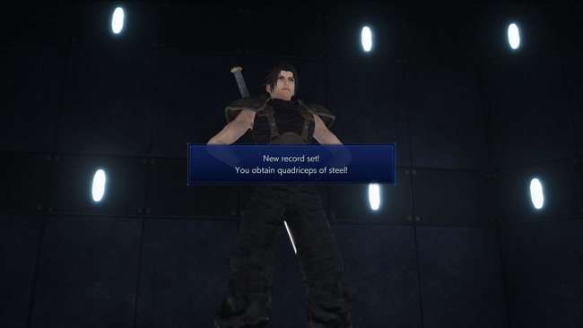 The Crisis Core Squatting rewards will tie into another side quest.