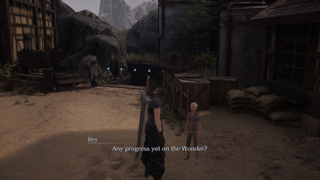 The Nibelheim Seven Wonders quest has you helping out this young chap - and is one of Crisis Core: Final Fantasy VII's larger side quest lines.