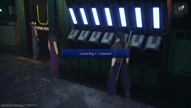 The Cursed Ring can only be obtained right at the start of Crisis Core: Final Fantasy VII, and is easily missable.