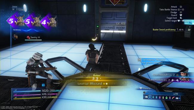 You can put your controller down and walk away, and Crisis Core will level up your Materia for you.