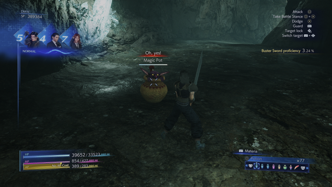 The Crisis Core Magic Pot is one of the more challenging optional DMW additions in the game - as it's a struggle to find one.