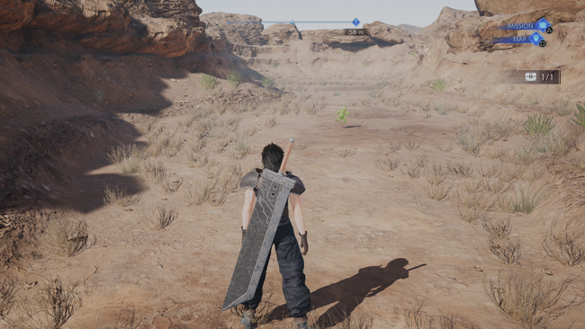 In order to unlock Mission 10-1 in Crisis Core, you'll need to beat this Kactuar in another mission.
