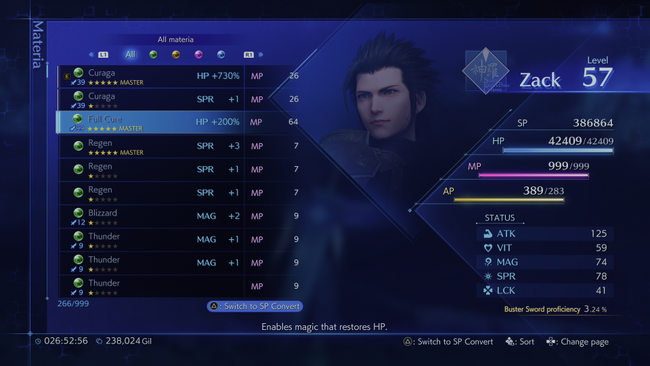 Our suggestions for the Best Materia setup and combinations in Crisis Core will help you to make Zack ridiculously powerful.