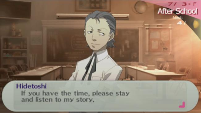 The Persona 3 Portable Hidetoshi social link represents the Emperor Arcana. Here's how to impress this swot.