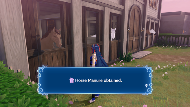 You can find Horse Manure in a lot of places, but if you really want to get your hands on some, try the stables on Fire Emblem Engage's home base, Somniel,