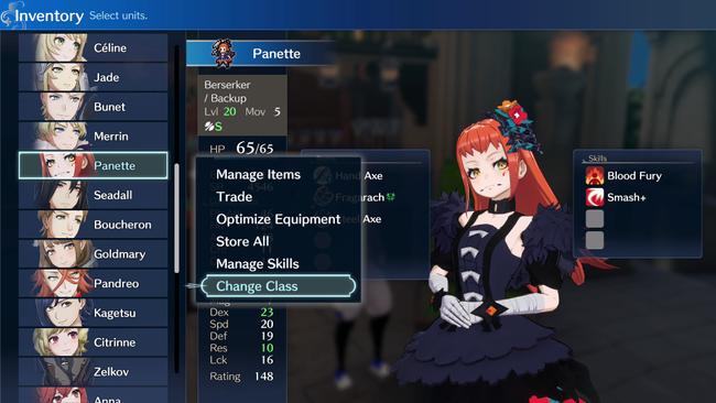 Master Seals in Fire Emblem Engage can be used from the Inventory Menu.
