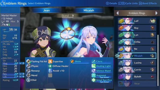 Our suggestions of the best rings for each character and emblem combos for Fire Emblem Engage will help you to crack battles like an egg.