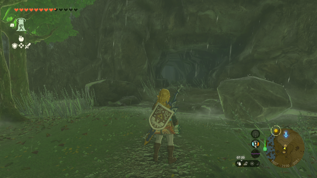 It's not the nearby second well you need - it's this cave where you'll find Emerson.